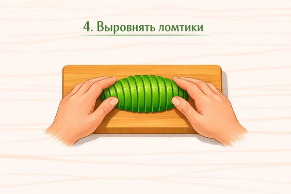 Режем авокадо для суши калифорния Режем авокадо для суши калифорния